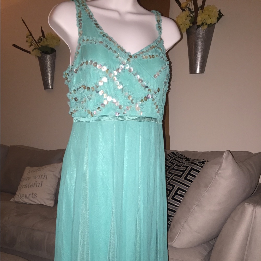 Sue Wong 100 percent silk dress. Never worn